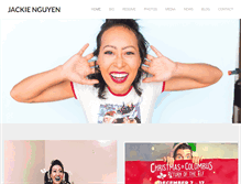 Tablet Screenshot of jackie-nguyen.com